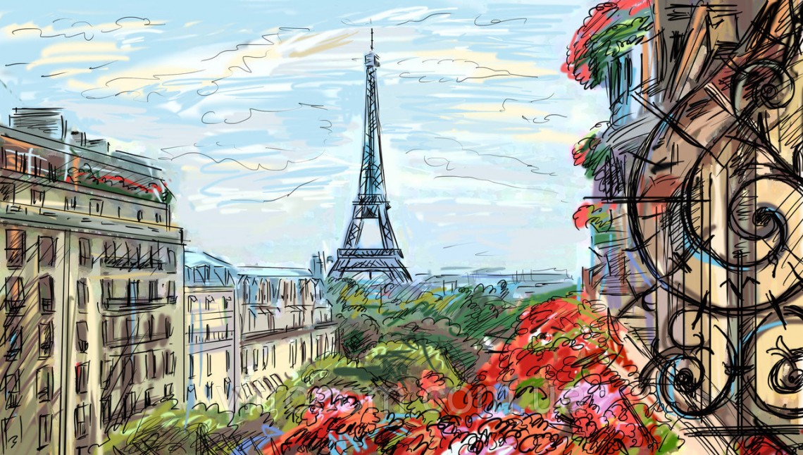 Paintings painted with acrylics, gouache and pastels - features