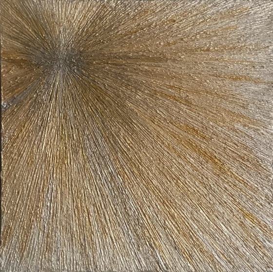 Painting акрилом Золотой луч