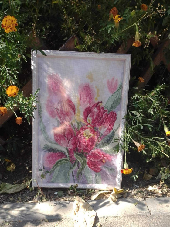 Painting  Тюльпаны