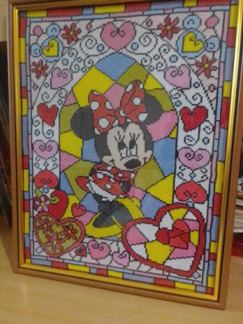 Painting  Минни Маус