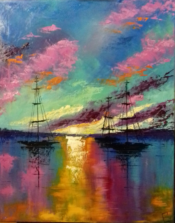 Painting маслом Арт 1