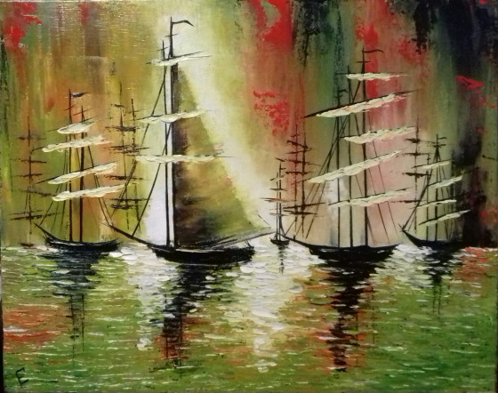 Painting маслом Арт 9