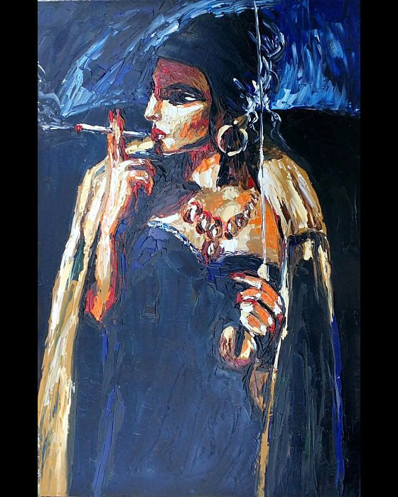 Painting маслом Мгновение