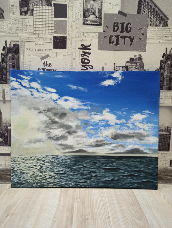 Painting акрилом После дождя