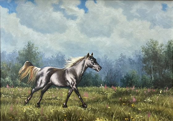 Painting маслом Галоп