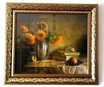 Painting пастелью Осень