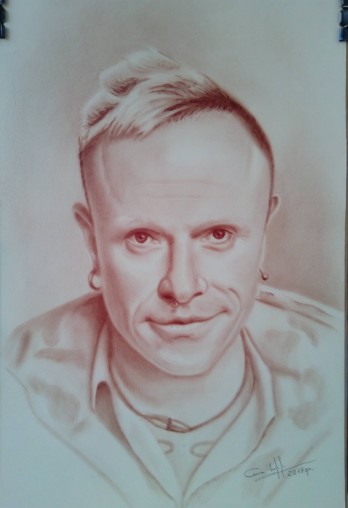 Painting маслом Кейт Флінт