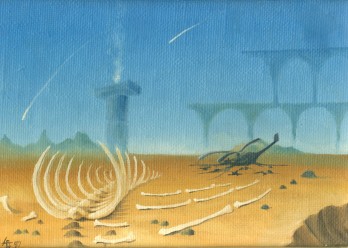 Painting маслом The End is the Same