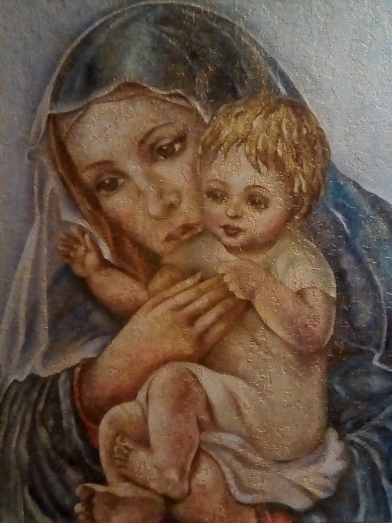 Painting маслом Мадонна