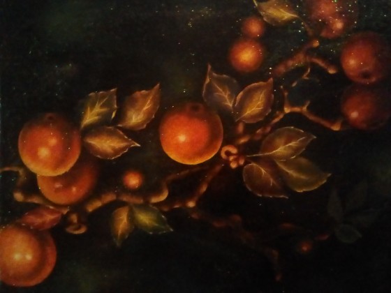 Painting маслом Молодильные яблоки