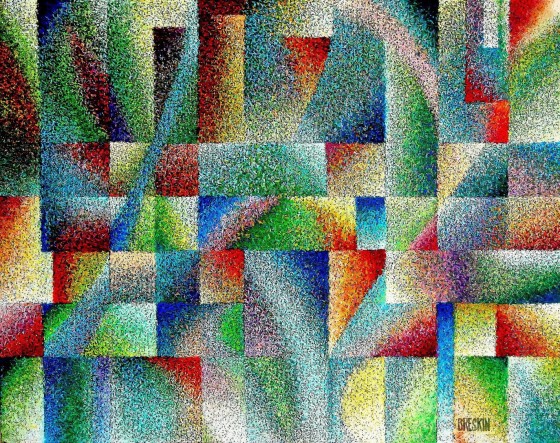 Painting маслом Музыкальное сочинение № 1