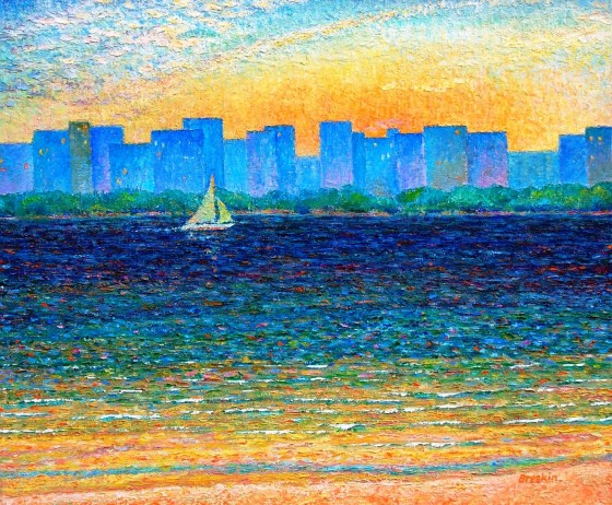 Painting маслом Оболонь