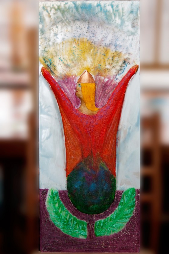 Painting  Танец.Тюльпан.