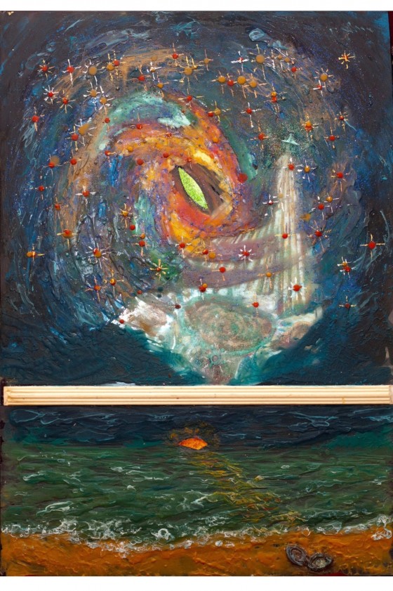 Painting  Голубая Жемчужина Вселенной