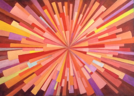 Painting маслом Детство