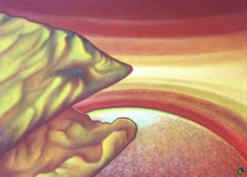 Painting маслом Хищная высота