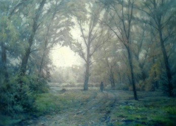 Painting маслом Туман
