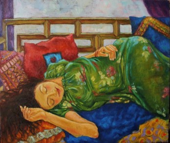 Painting маслом Обеденный сон