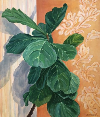 Painting в смешанной технике Уютный