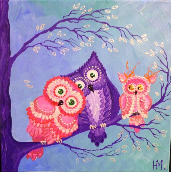 Painting маслом Вместе навсегда