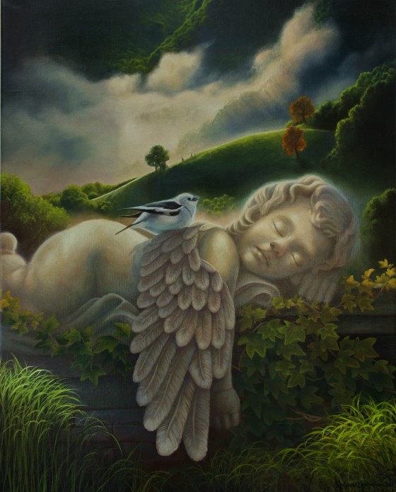 Painting маслом Песни зеленой долины