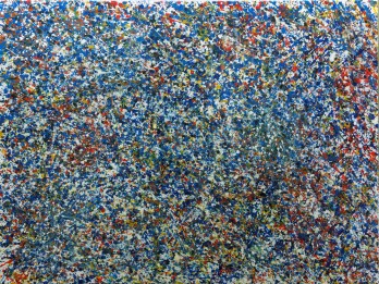 Painting акрилом Времена года. Зима