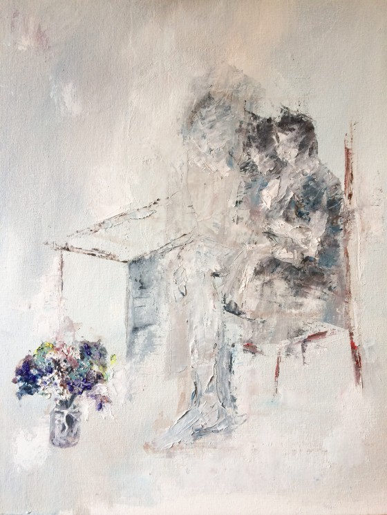 Painting маслом За французским