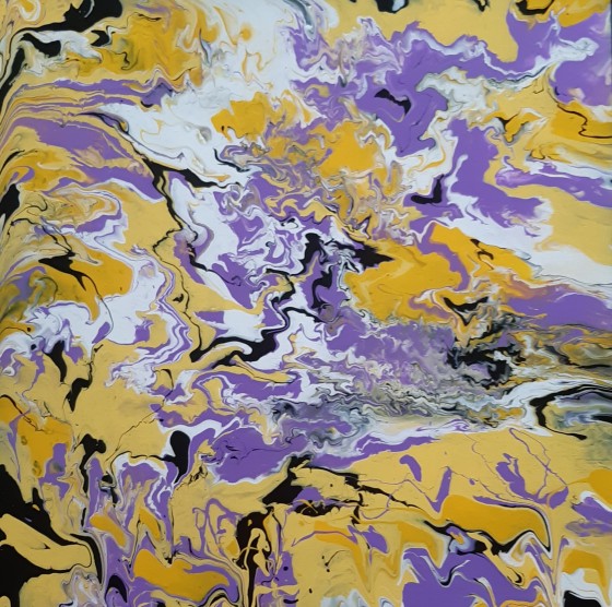 Painting акрилом Танец