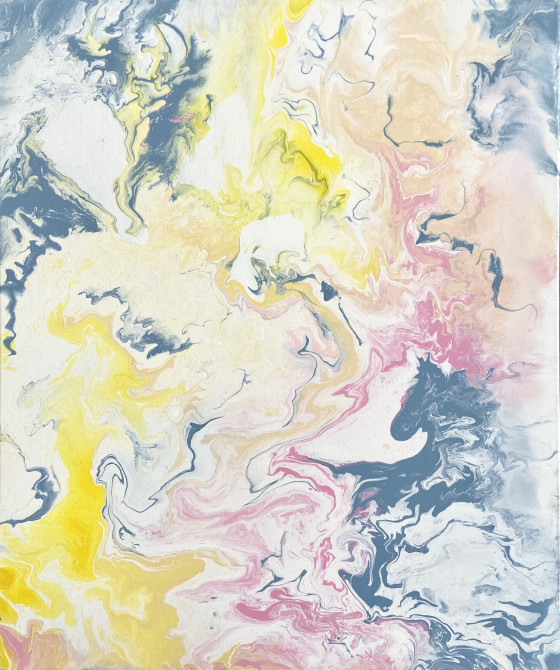 Painting акрилом Нежность