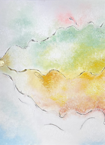 Painting акрилом Картина «Поры года»