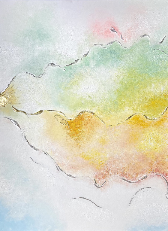 Painting акрилом Картина «Поры года»