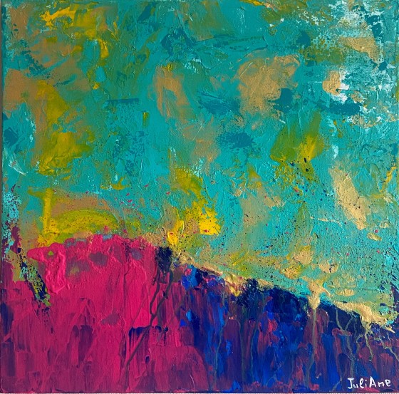 Painting акрилом Sunset