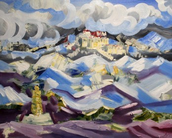 Painting маслом Тибет