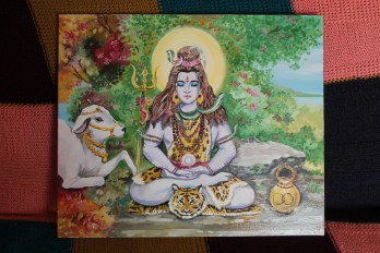 Painting маслом Шива