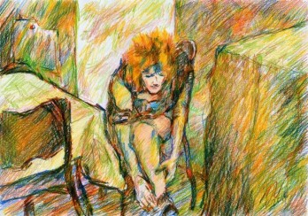 Painting карандашом Kabluk