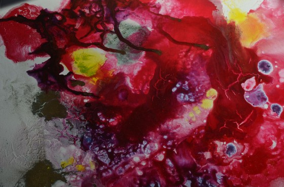 Painting в смешанной технике Настроение