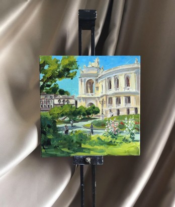 Painting маслом Opera Theater