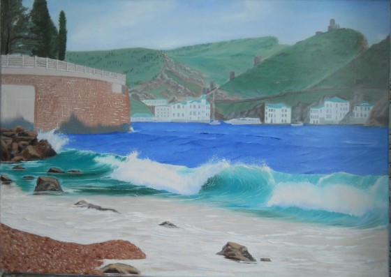 Painting маслом Балаклава