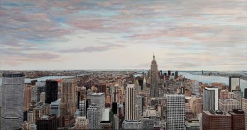 Painting маслом Нью-Йорк