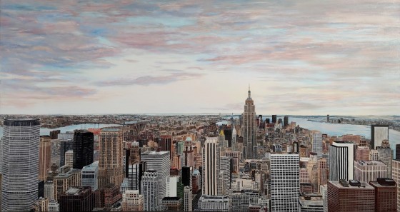 Painting маслом Нью-Йорк