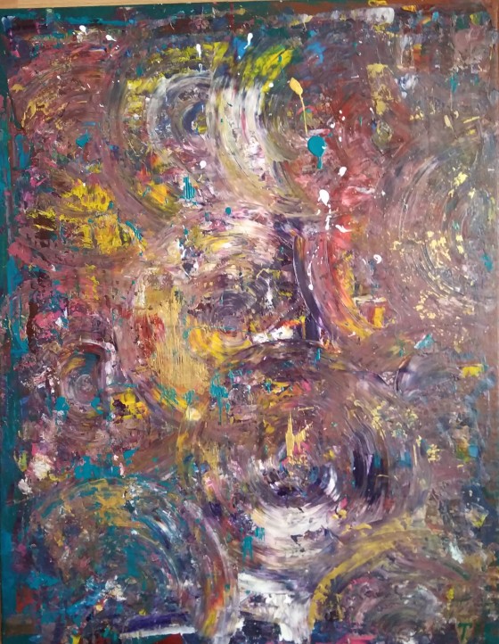 Painting акрилом Variete