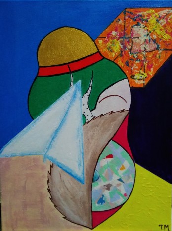 Painting акрилом Композиция