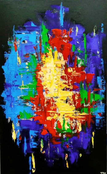 Painting акрилом Душа