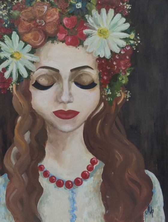 Painting маслом Украинка