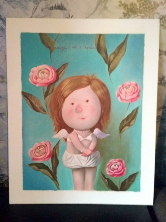 Painting маслом по мотивам Гапчинской