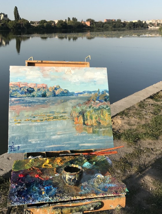 Painting маслом Пейзаж