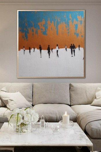 Painting акрилом Осень