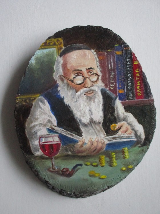 Painting маслом " Деньги нужно считать"