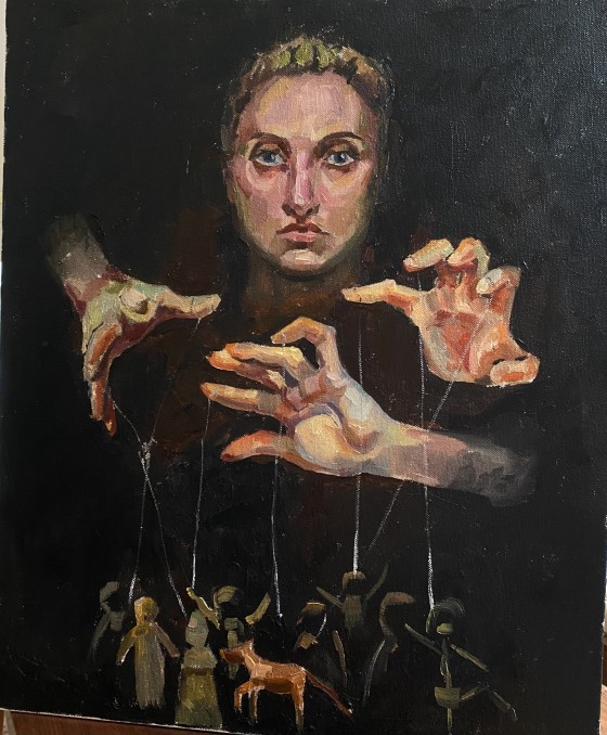 Painting маслом Кукловод