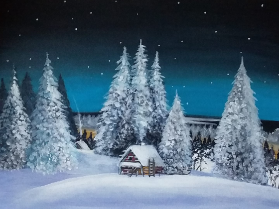 Painting акрилом Картина